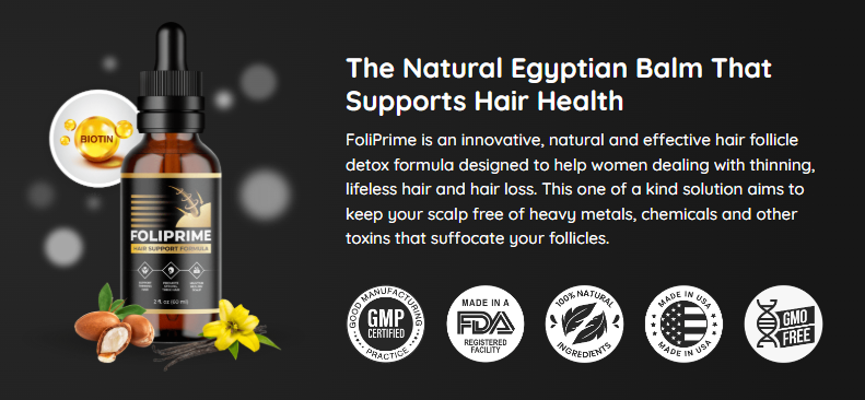 (image for) FoliPrime - Unique “Egyptian Hair Detox Balm”